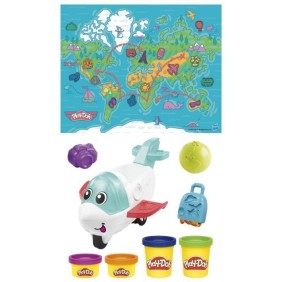 Play-Doh, Mon avion des découvertes, jouets préscolaires pour filles et garçons avec avion, Des 3 ans, Play-Doh Starters