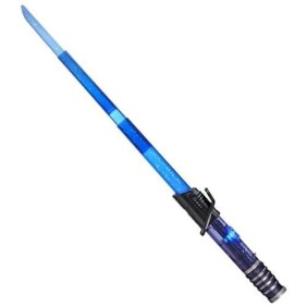 Sabre laser électronique Mandalorien Sabre noir, Star Wars Lightsaber Forge Kyber Core, jouets enfant, des 4 ans