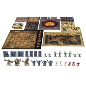 HeroQuest, pack de quete La horde des ogres, jeu de plateau, systeme de jeu HeroQuest requis