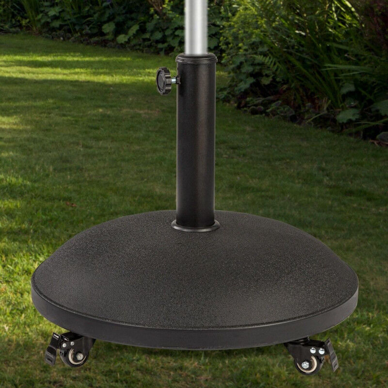 Base pour parapluie Aktive 50 x 34 x 50 cm Ciment Acier