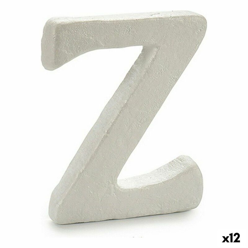 Lettre Pincello Z Blanc polystyrène (12 Unités)
