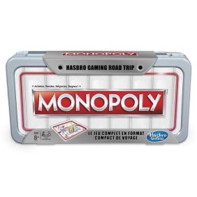 MONOPOLY - Jeu de Societe Road Trip - Jeu de voyage