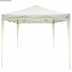 Tonnelle Colorbaby Max-Air Blanc Tissu Acier 300 x 300 x 250 cm