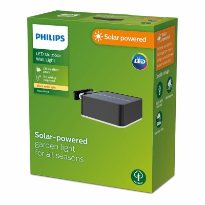 Applique Murale Philips 1,5 W 200 Lm Solaire Carré (2700 K)