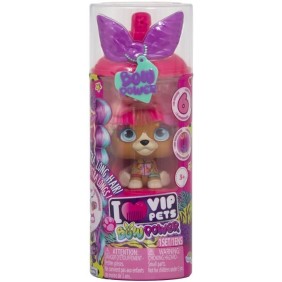 Mini poupée VIP Pets - IMC TOYS - Bow Power Juliet - Cheveux extra longs - Accessoires inclus