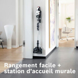 Tabouret de bar Corbin tissu carré nature