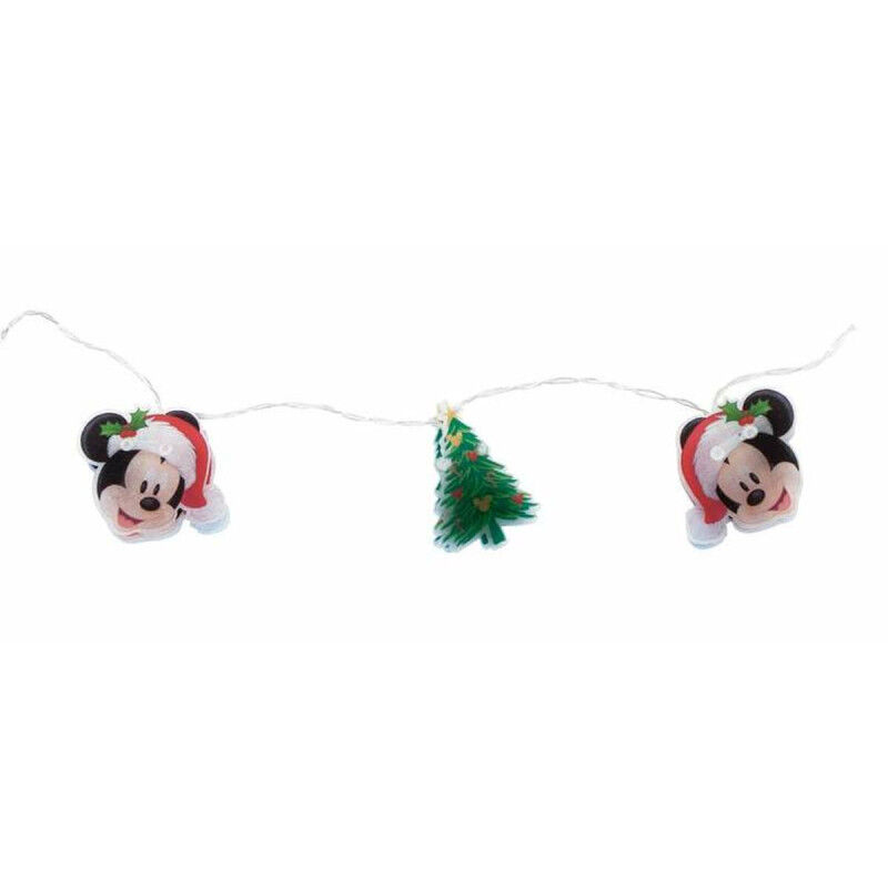 Guirlande lumineuse LED Mickey Mouse Bleu Rouge 165 cm