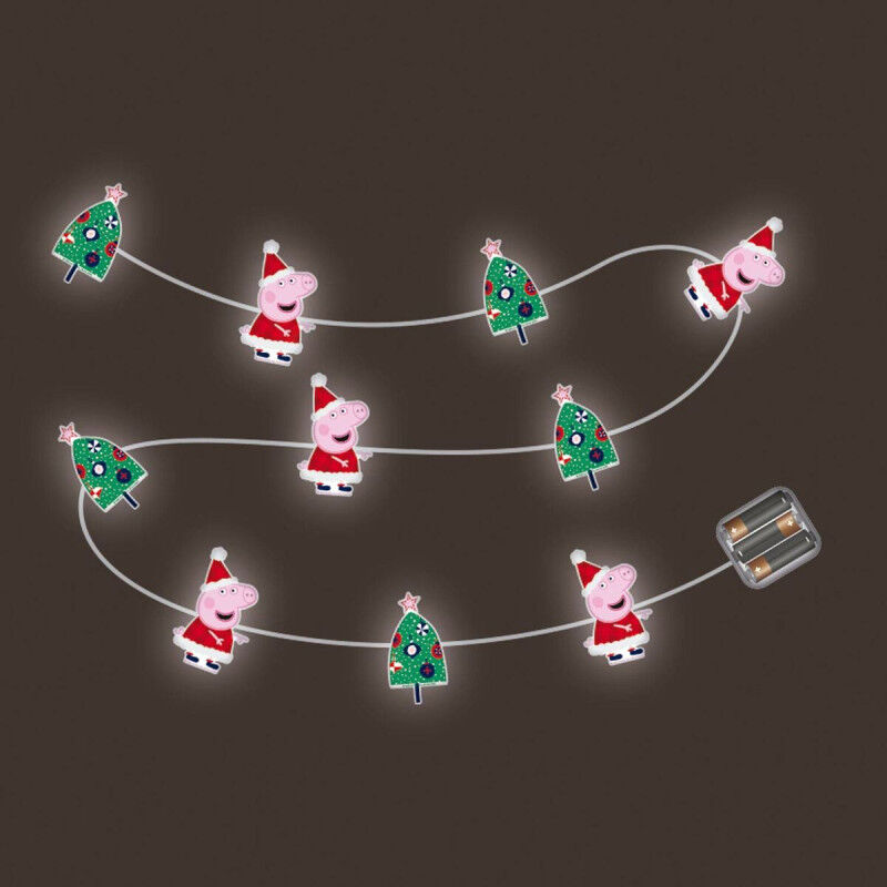 Guirlande lumineuse LED Peppa Pig Bleu clair 165 cm