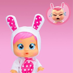 Poupon Cry Babies Lovin' Care - Coney - IMC TOYS - Mixte - Rose - 18 mois - 3 accessoires