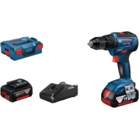 Perceuse Visseuse BOSCH PROFESSIONAL GSR 18V-55 + 2 batteries 4,0Ah + L-BOXX