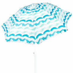 Parasol de plage Aktive Argenté 200 x 200 x 200 cm (4 Unités)