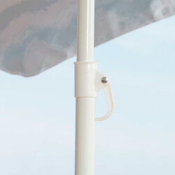 Parasol de plage Aktive Argenté 200 x 200 x 200 cm (4 Unités)