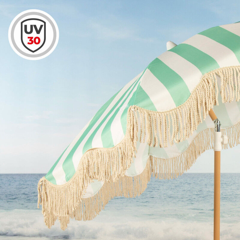 Parasol de plage Aktive 200 x 220 x 200 cm (4 Unités)