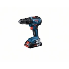 Perceuse a Percussion BOSCH PROFESSIONAL GSB 18V-55 + 2 batteries 2,0Ah + chargeur GAL 18V-40