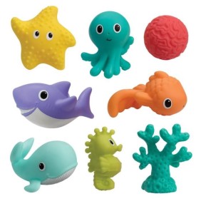 Set Arroseurs 8 pcs - INFANTINO - Découvrez la richesse de l'océan - Enfant