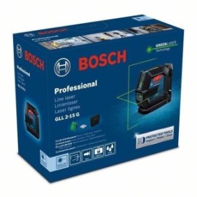 Laser vert 2 lignes GLL 2-15 G avec support LB 10 en boоte carton - BOSCH - 0601063W00