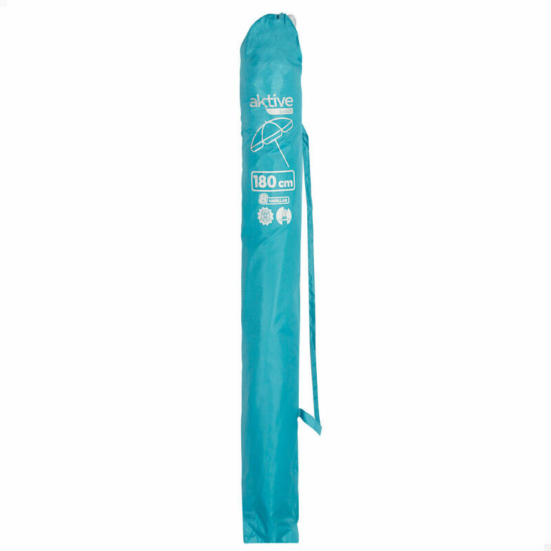 Parasol de plage Aktive Multicouleur 180 x 187 x 180 cm (4 Unités)