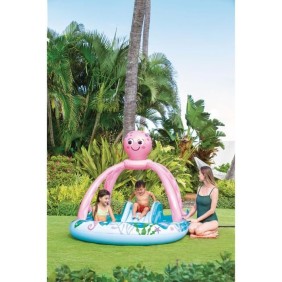 Aire de jeux gonflable - INTEX - Pieuvre - 229 Litres - 2 ans et + - 234 x 183 x 150 cm