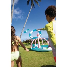 Aire de jeux gonflable - INTEX - Pieuvre - 229 Litres - 2 ans et + - 234 x 183 x 150 cm