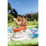 Aire de jeux gonflable - INTEX - Dino Aventure - 410 Litres - 2 ans+ - 201 x 201 x 36 cm - Inclus : 3 dinosaures, 2 cactus, volc