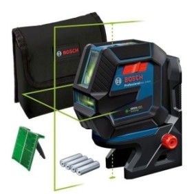 Laser vert 2 points et lignes GCL 2-50 G avec support RM 10 en boоte carton - BOSCH - 0601066M00