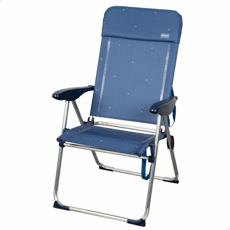 Chaise de Plage Aktive 48 x 110 x 65 cm (2 Unités)
