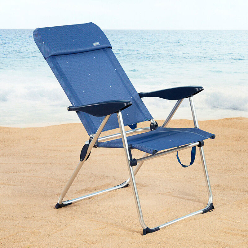 Chaise de Plage Aktive 48 x 110 x 65 cm (2 Unités)