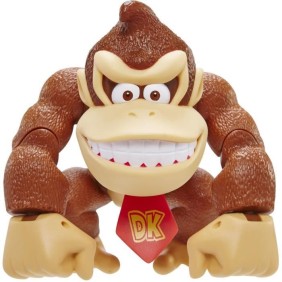 Figurine Donkey Kong - Super Mario - JAKKS - 15 cm - Articulée en 10 points