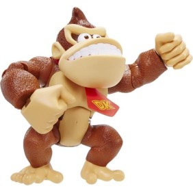 Figurine Donkey Kong - Super Mario - JAKKS - 15 cm - Articulée en 10 points