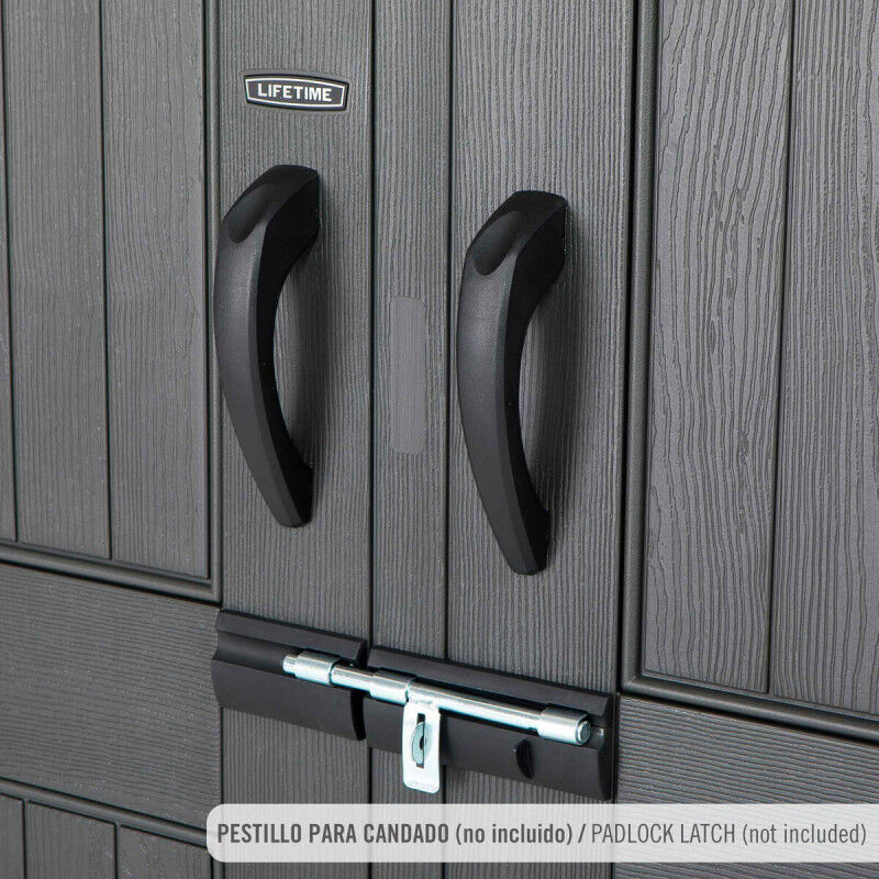Cabane Lifetime 207 x 228 x 354 cm Gris