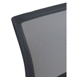 Lot de 2 chaises visiteurs Eureka | noir