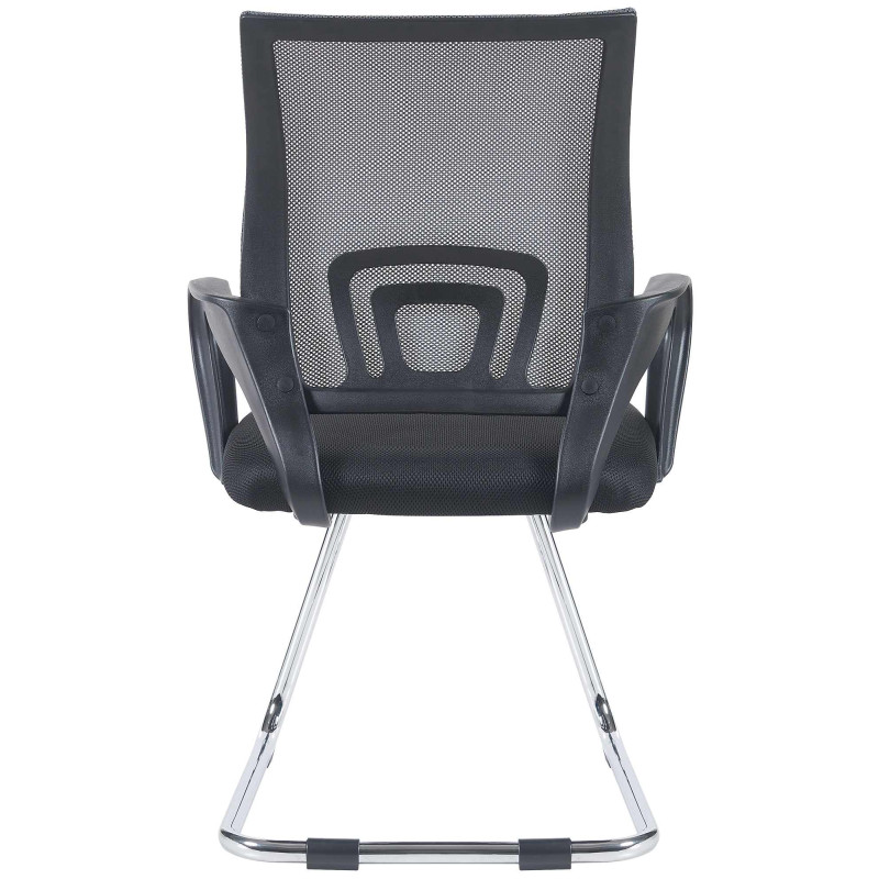 Lot de 2 chaises visiteurs Eureka | gris