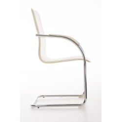 Chaise visiteur Melina | crème