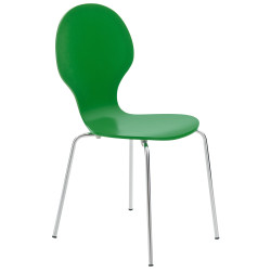 Chaise visiteur Diego | vert