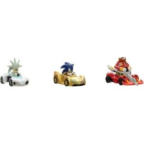 Coffret de 3 véhicules SONIC - JAKKS