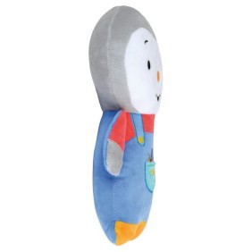 Peluche - JEMINI - T'CHOUPI - 25cm - Mixte - Bleu, rouge, jaune, blanc et gris