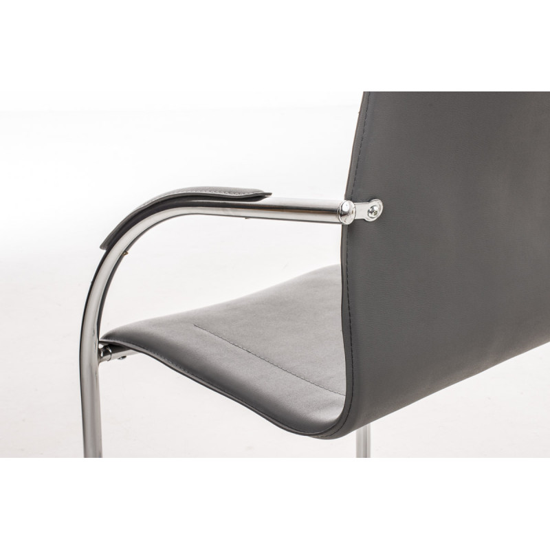 Chaise visiteur Melina | gris