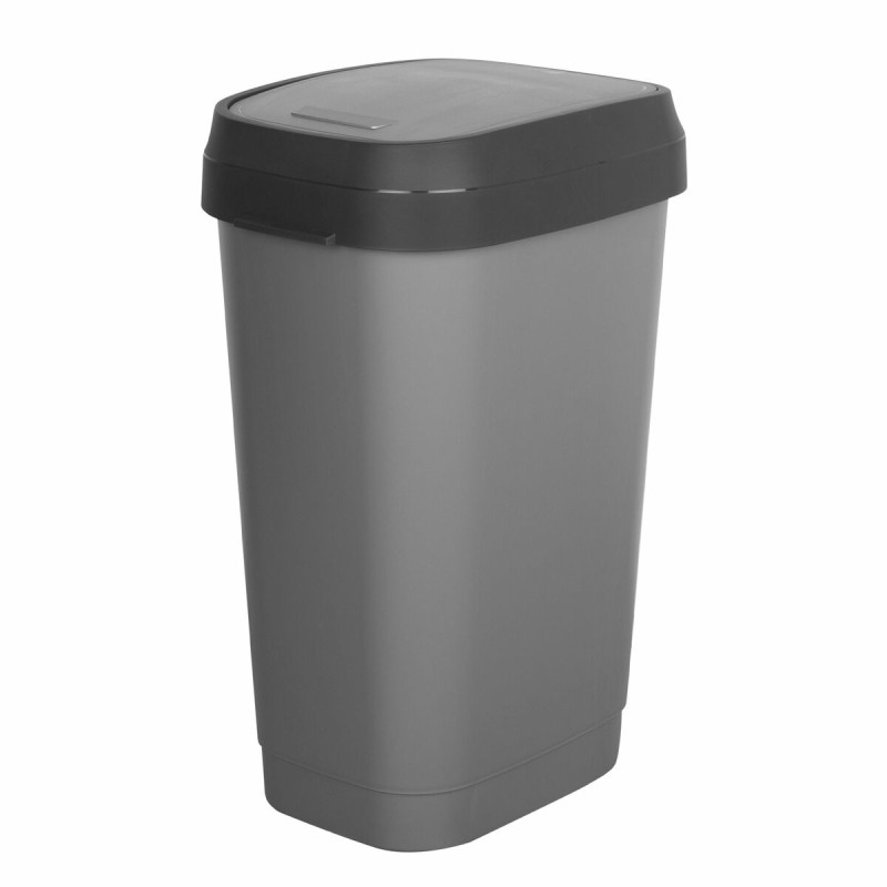 Poubelle Curver Gris foncé Plastique 50 L (6 Unités)