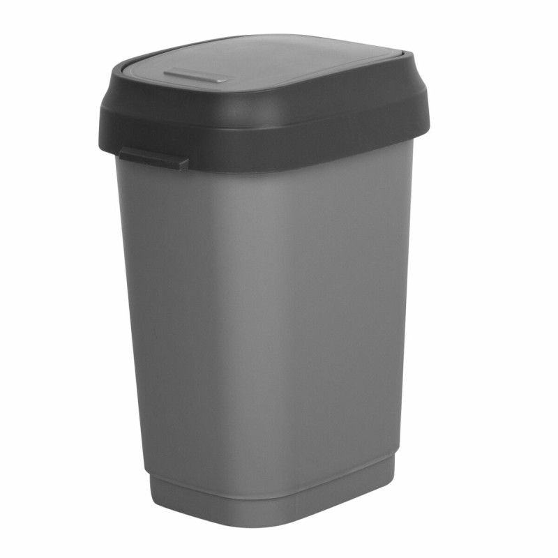 Poubelle Curver Gris foncé Plastique 35 L (6 Unités)