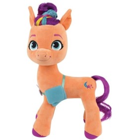 Jemini my little pony peluche sunny articulee +/- 30 cm avec 3 accessoires