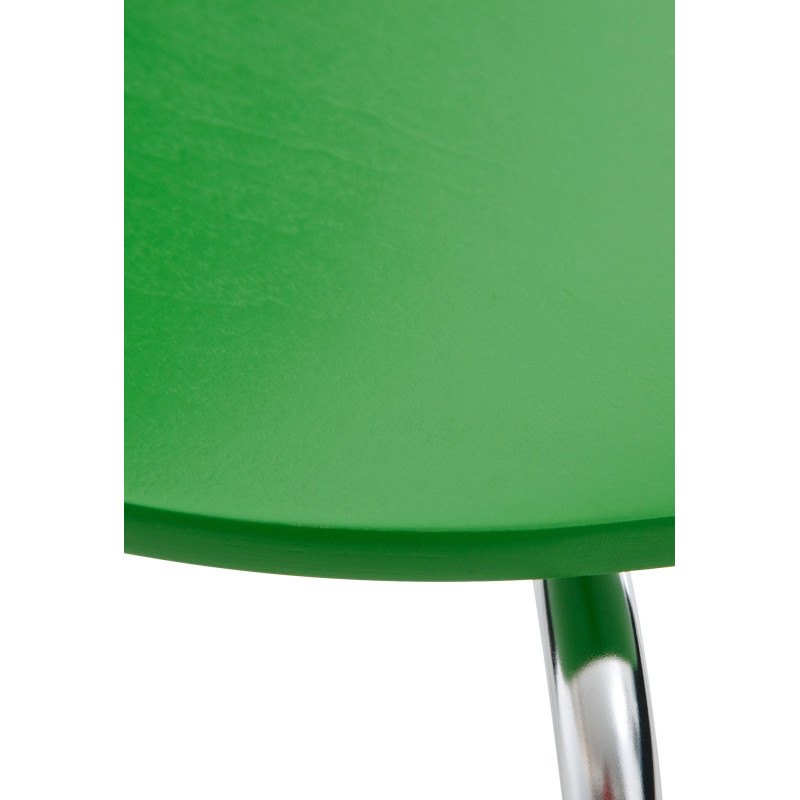 Ensemble de 4 chaises visiteurs Diego | vert