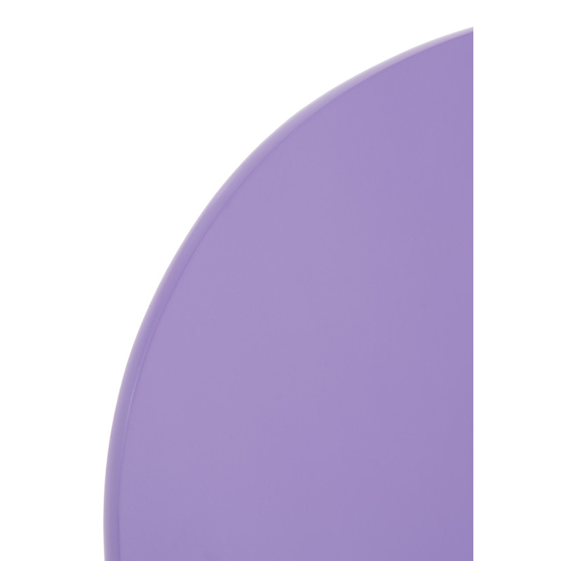 Ensemble de 4 chaises visiteurs Diego | violet