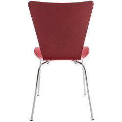 Chaise visiteur Aaron | rouge
