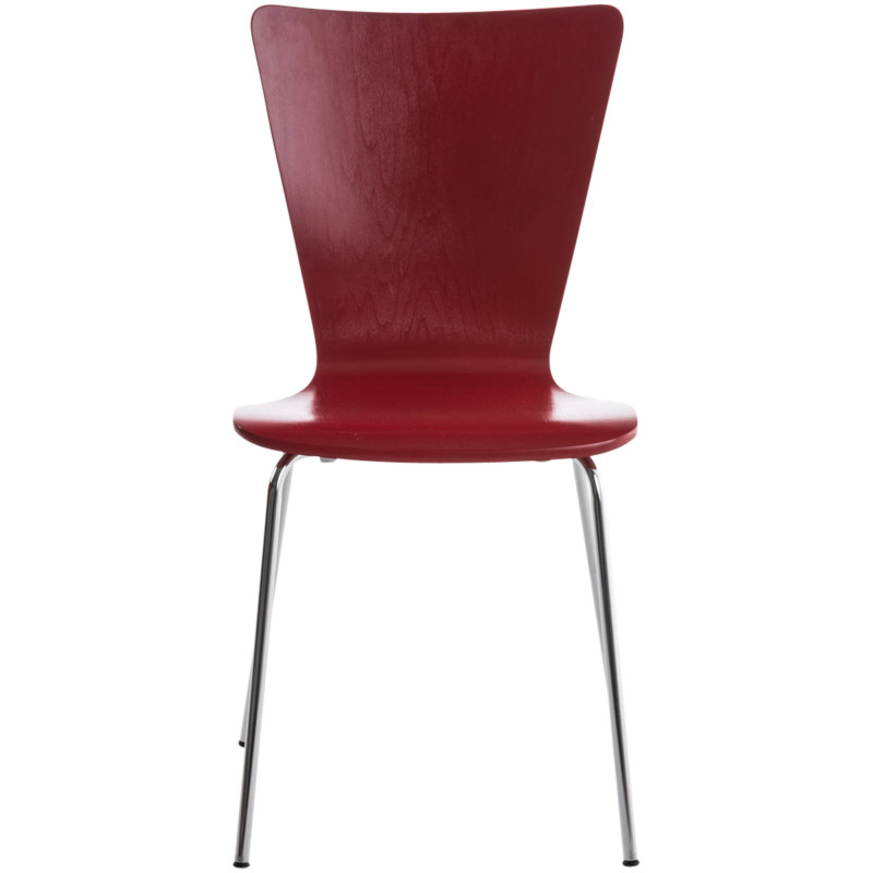 Chaise visiteur Aaron | rouge