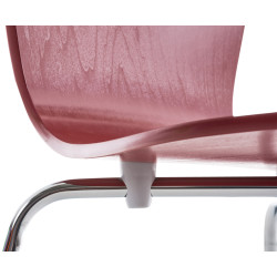 Chaise visiteur Aaron | rouge