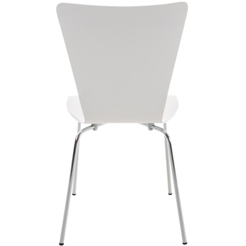 Chaise visiteur Aaron | blanc