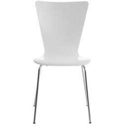 Chaise visiteur Aaron | blanc