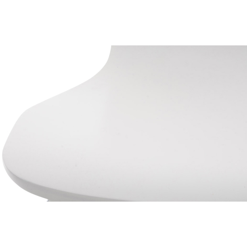 Chaise visiteur Aaron | blanc