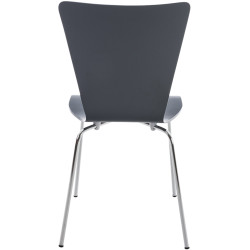 Chaise visiteur Aaron | gris