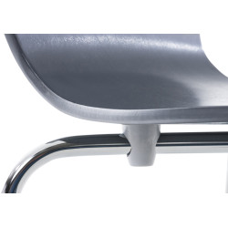 Chaise visiteur Aaron | gris